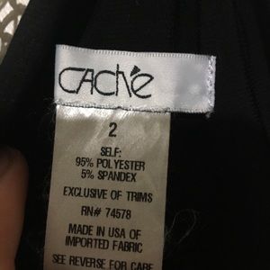 Cache Black Jumper/Romper Size 2